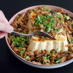 Silken Tofu With Spicy Sausage Recipe