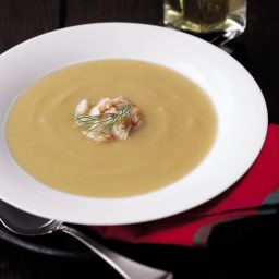 Silky Fennel Soup with Crabmeat Recipe