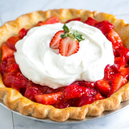 Simple and Fresh Strawberry Pie Recipe