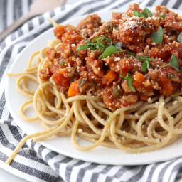 Simple and Quick Turkey Bolognese