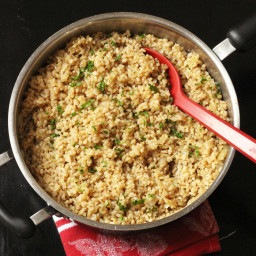 Simple Brown Rice Pilaf