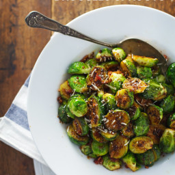 Simple Caramelized Brussels Sprouts