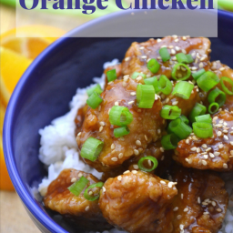 Simple Chinese Orange Chicken