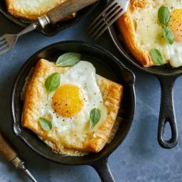Simple Egg and Cheese Tartlets
