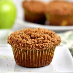 Simple Gluten Free Apple Muffins
