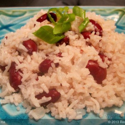 Simple Jamaican Rice and Peas