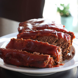 Simple Meatloaf With Optional Topping Recipe