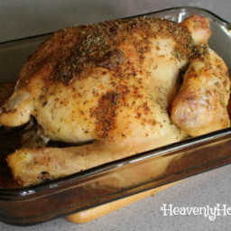 Simple Oven Roasted Rotisserie Chicken