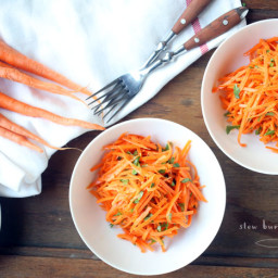Simple Pleasure of French Grated Carrot Salad