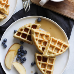 Simple Protein Waffles