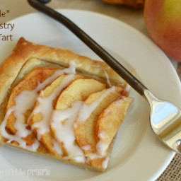 Simple Puff Pastry Apple Tart