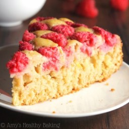 Simple Raspberry Lemon Cake