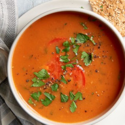 Simple Roasted Tomato Soup Recipe