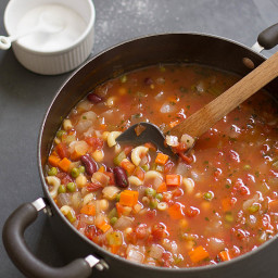 Simple, Satisfying Minestrone Soup