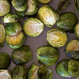 Simple Sauteed Brussels Sprouts