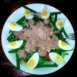 Savory Tuna & Anchovy Salad 