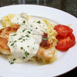 Simple Skillet Chicken Breasts with Creamy Parmesan Sauce