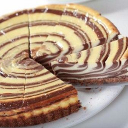 Simple sour cream Cake “Zebra”