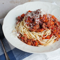 Simple spaghetti Bolognese