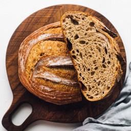 Simple Spelt Sourdough Bread • Heartbeet Kitchen