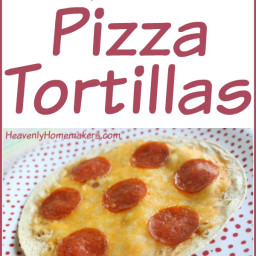Simple Summer Supper: Grilled Tortilla Pizzas