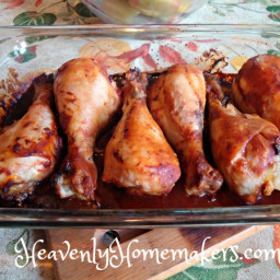 Simple Sweet and Sour Baked Chicken Legs