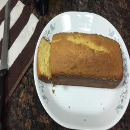 Simple Vanilla Cake loaf