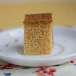 Simple Eggless Vanilla Sponge Cake Recipe - Very Soft and Moist