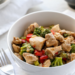 Simple Hoisin Chicken and Broccoli Stir-Fry
