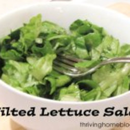 Simply Good Wilted Lettuce Salad