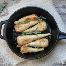 Simply Roasted Parsnips with Rosemary