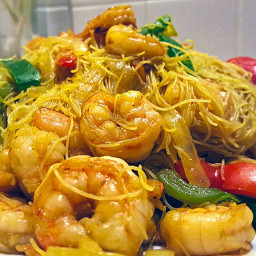 Singapore Noodles Buffet Style