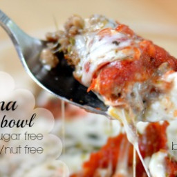 Single-Serve Lasagna in a Bowl