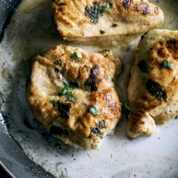 Skillet Chicken with Coconut and Cilantro