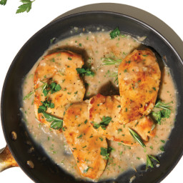 Skillet Chicken with Herbed Pan Sauce