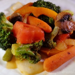 Skillet Cooked Vegetables Recipe