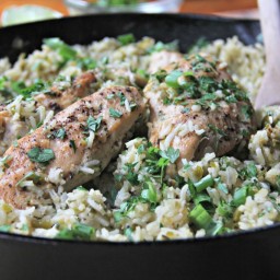 Skillet Mexican Chicken and Rice