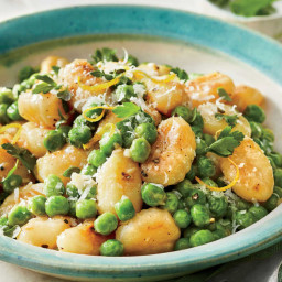 Skillet-Toasted Gnocchi with Peas Recipe