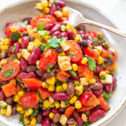 Skinny Mexican Bean and Corn Salad