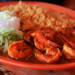 Skinny Spicy Mexican Style Shrimp