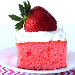 Skinny Strawberry Cake Recipe!