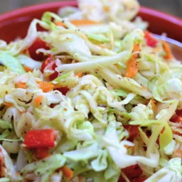 Skinny Sweet and Tangy Cole Slaw