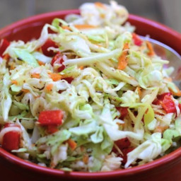Skinny Sweet and Tangy Cole Slaw