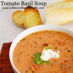 Skinny Tomato Basil Soup
