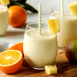 Skinny Tropical Pineapple Smoothie
