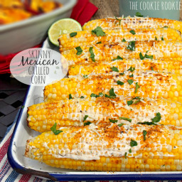 (Skinny) Mexican Grilled Corn