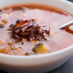 skinnymixer's Bacon & Vegetable Soup
