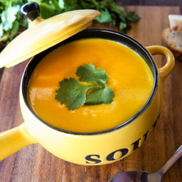 skinnymixer's Coconut Curried Pumpkin Soup