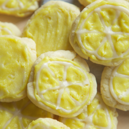 Slice-n-bake Lemon Cookies