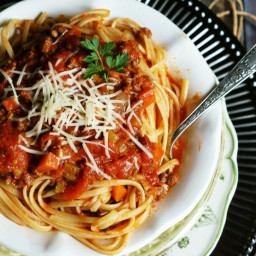 Slow cook: Spaghetti Bolognese